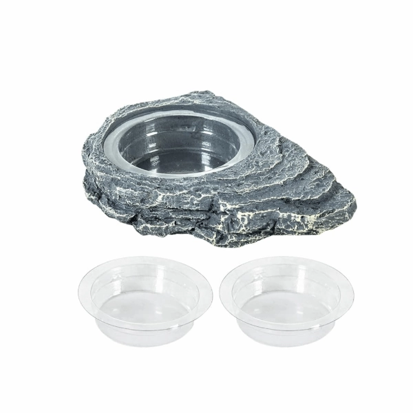 Reptizoo Reptile Magnetic Ledge Feeder