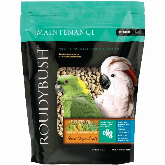 Roudybush Maintenance Bird Food; Different Sizes Available