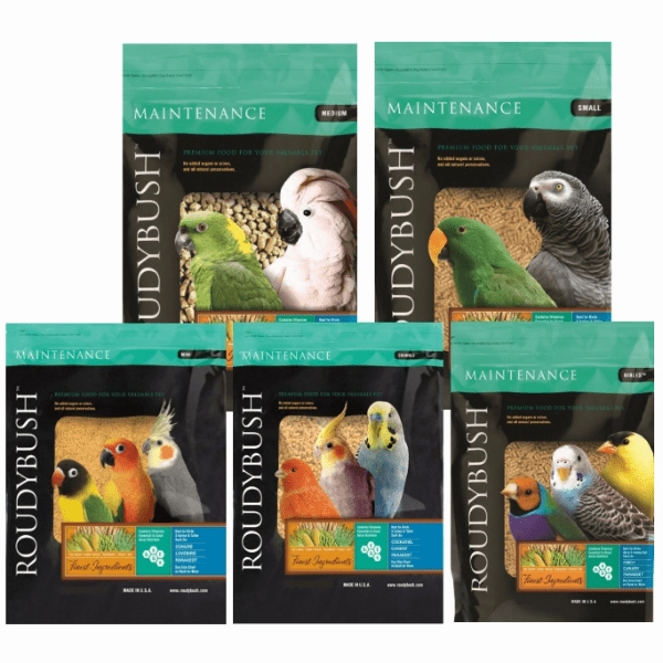 Roudybush Maintenance Bird Food; Different Sizes Available
