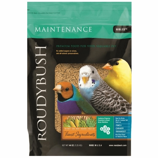 Roudybush Maintenance Bird Food; Different Sizes Available