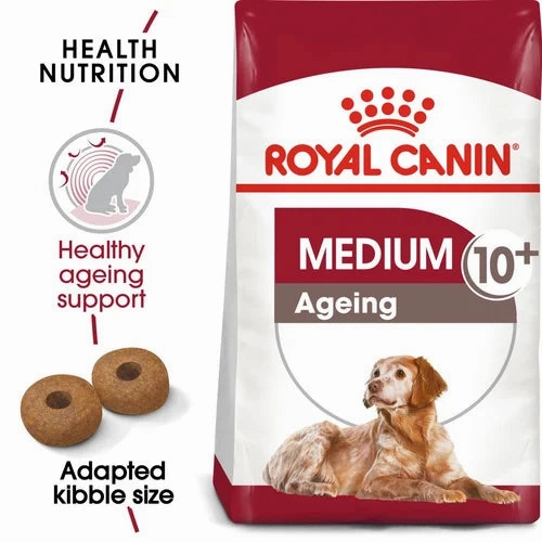 Royal Canin - Medium Ageing 10  Dogs Dry Food 3kg