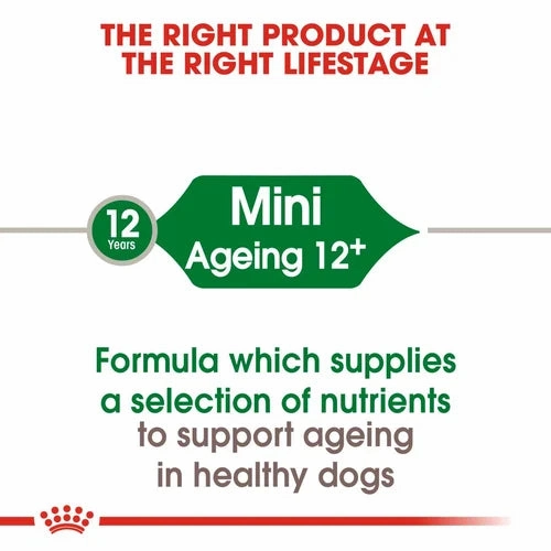 Royal Canin - Mini Ageing 12  Dog Dry Food 1.5kg
