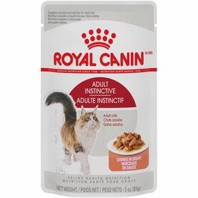 Royal Canin Adult Instinctive Chunks in Gravy Cat Food Pouch