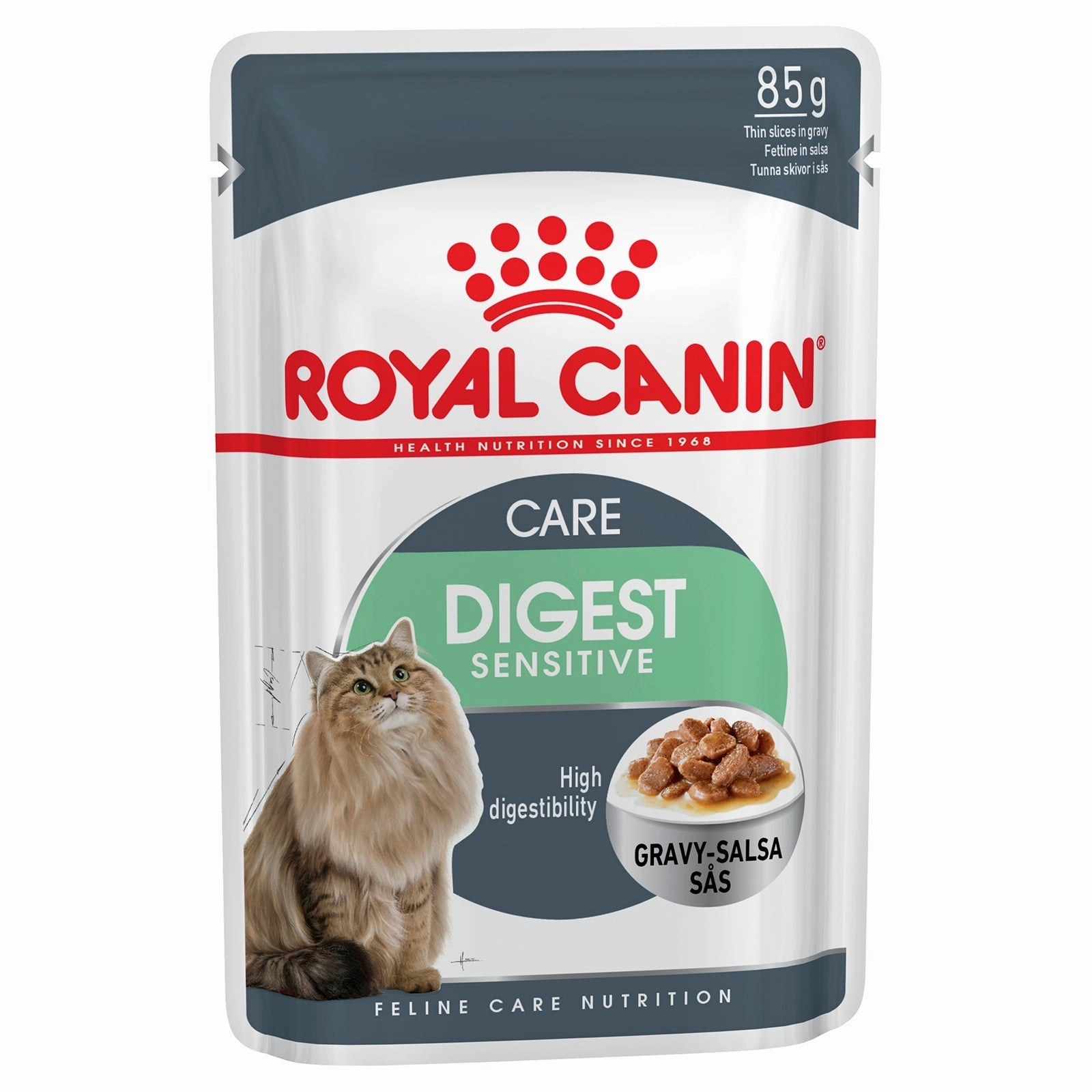 Royal Canin Cat Food Pouch Adult Digest Sensitive