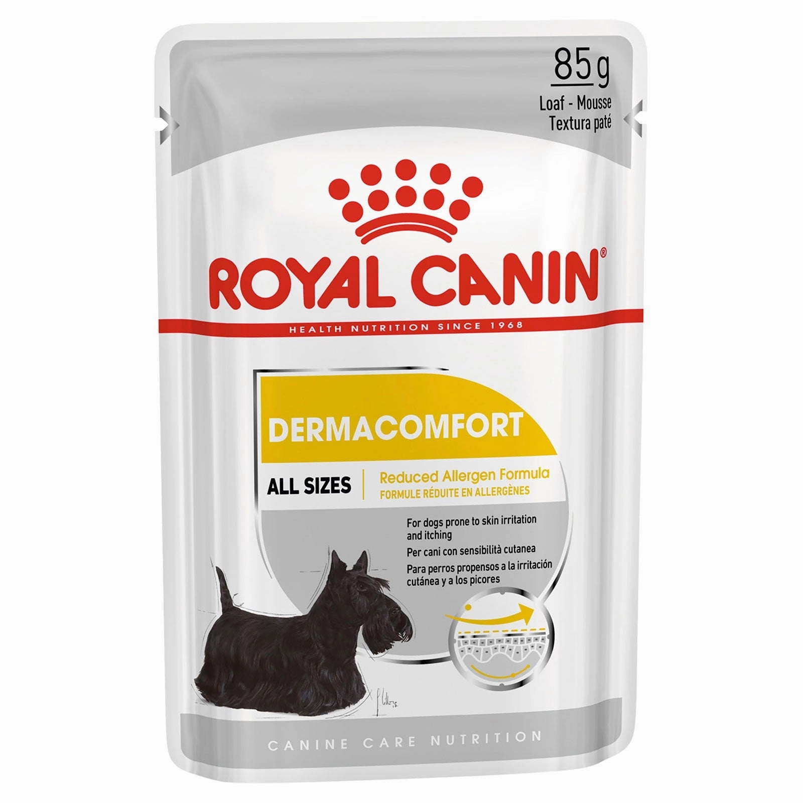 Royal Canin Dog Food Pouch Dermacomfort