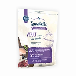 Sanabelle Cat Adult Ostrich 400g
