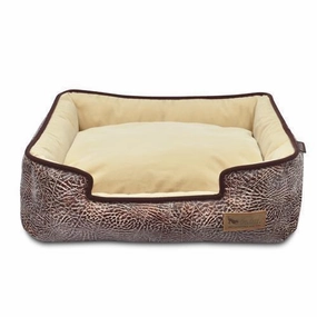 Savannah Lounge Dog Bed Sepia/Espresso