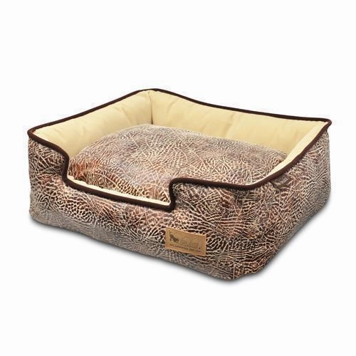 Savannah Lounge Dog Bed Sepia/Espresso