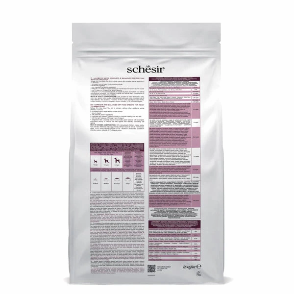 Schesir - Toy Adult Maintenance Dog Food - Chicken