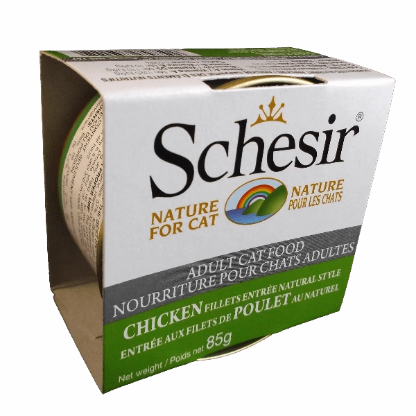 Schesir Chicken Fillets Entre Natural Style Adult Wet Cat Food