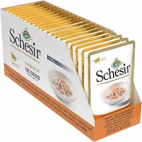 Schesir Tuna & Chicken with Shrimp Adult Wet Cat Food