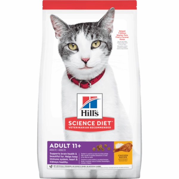 Science Diet Adult 11  Chicken Recipe Dry Cat Food