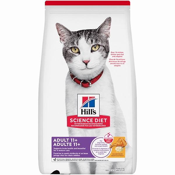 Science Diet Adult 11  Chicken Recipe Dry Cat Food