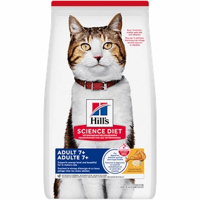 Science Diet Adult 7  Chicken Recipe Dry Cat Food