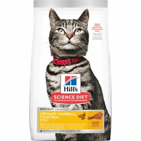 Science Diet Adult Urinary Hairball Control Chicken Recipe Dry Cat Food