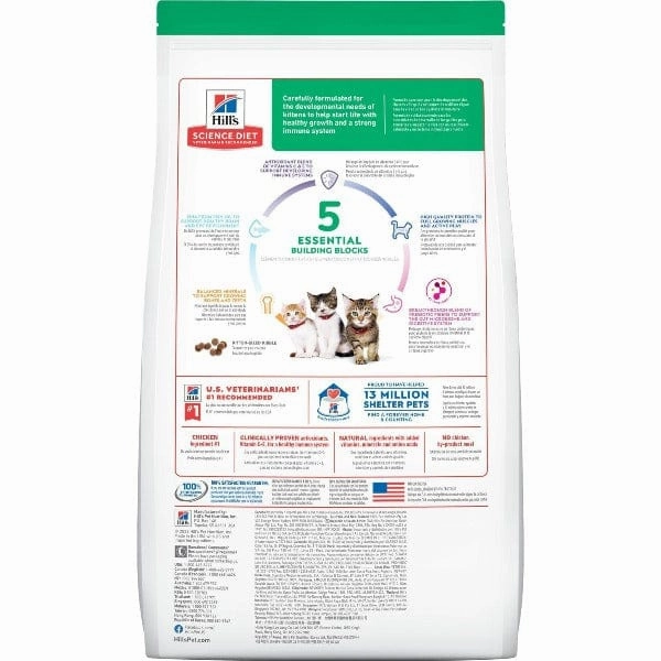 Science Diet Kitten Chicken Recipe Dry Cat Food