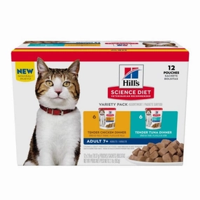 Science Diet Tender Dinner Adult 7  Variety Pack Cat Food Pouch
