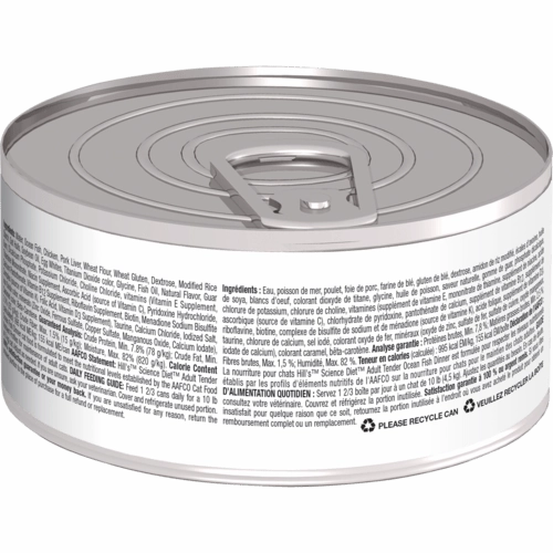 Science Diet Tender Ocean Fish Dinner Adult Canned Cat Food, 5.5oz