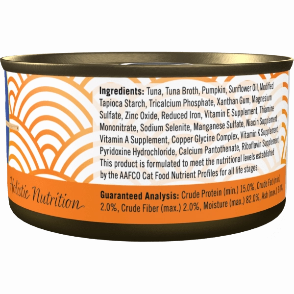 Scrumptious Tuna Dinner with Pumpkin Canned Cat food