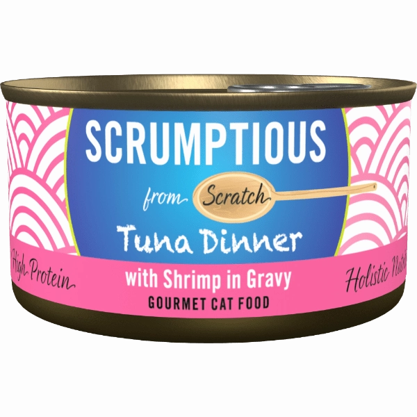 Scrumptious Tuna Dinner with Shrimp Canned Cat food