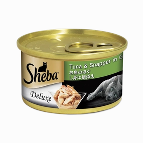 Sheba Tuna & Snapper in Gravy 85g
