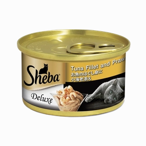 Sheba Tuna with Prawn in Jelly 85g