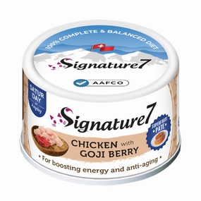 Signature7 Cat Superfoods Pate Saturday Chicken With Goji Berry 80g