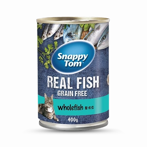 Snappy Tom Cat Whole Fish 400g