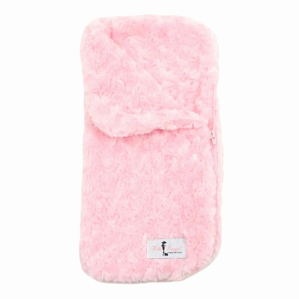 Snuggle Pup Dog Blanket Sleeping Bag Rosebud Pink