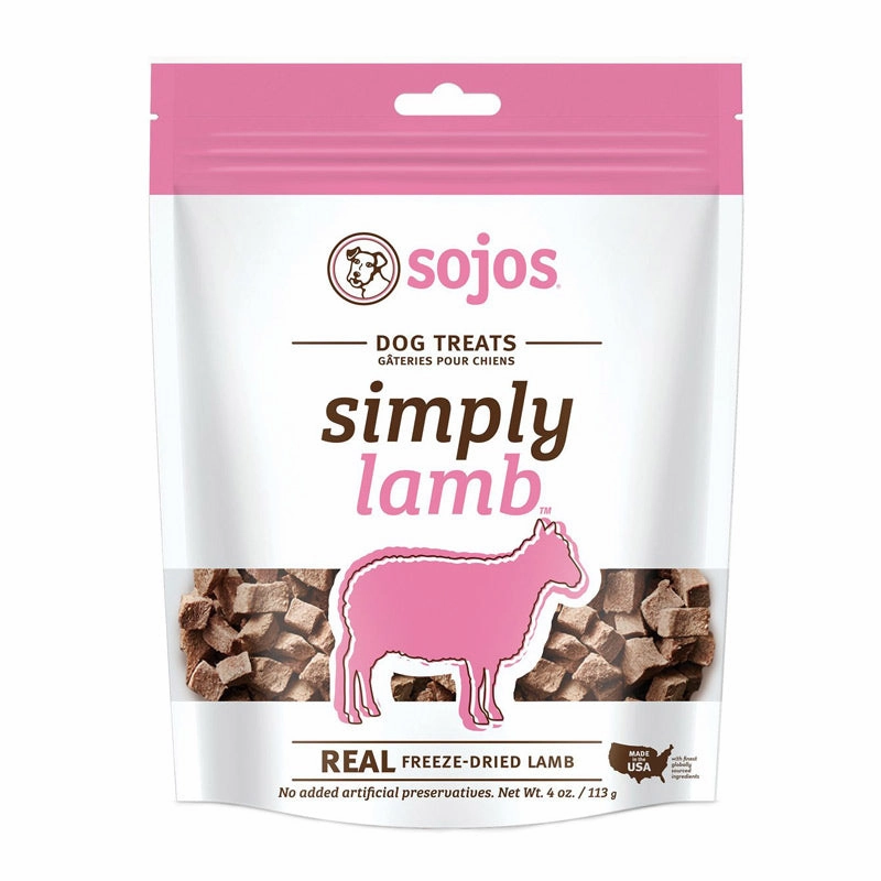 SOJOS Simply Lamb Freeze-Dried Treats for Dogs