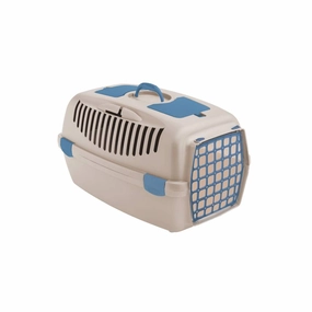 Stefanplast Gulliver 2 Travertine White with Plastic Door 55cm x 36cm x 35cm