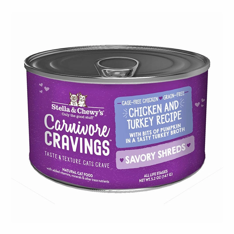 STELLA & CHEWY'S Carnivore Cravings Chicken & Turkey Recipe for Cats