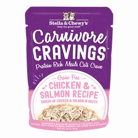 Stella & Chewy's Cat Wet Food Carnivore Cravings Chicken & Salmon 2.8oz