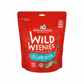 Stella & Chewy's Freeze-Dried Raw Wild Weenies Dog Treats - Lamb Recipe 3.25oz