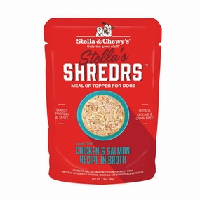 STELLA & CHEWY'S Stella's Shredrs Chicken & Salmon Recipe for Dogs