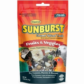 Sunburst Fruits & Veggies (Large) Gourmet Natural Bird Treats