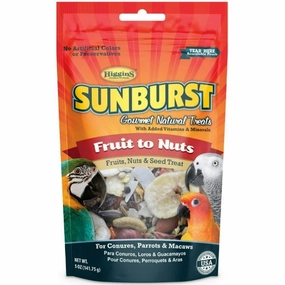 Sunburst Fruits to Nuts Gourmet Natural Bird Treats