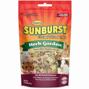 Sunburst Herb Garden Gourmet Natural Treats for Small Animals
