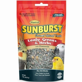 Sunburst Leafy Greens & Herbs Gourmet Natural Bird Treats