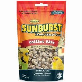 Sunburst Millet Bits Gourmet Natural Bird Treats