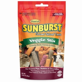 Sunburst Veggie Stix Gourmet Natural Treats for Small Animals