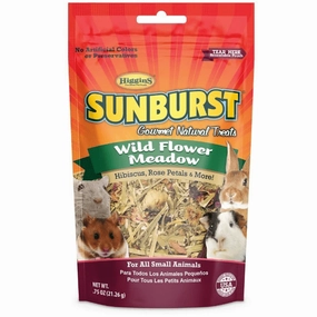 Sunburst Wild Flower Meadow Gourmet Natural Treats for Small Animals