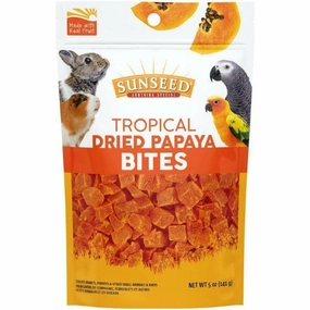 Sunseed Tropical Dried Papaya Bites