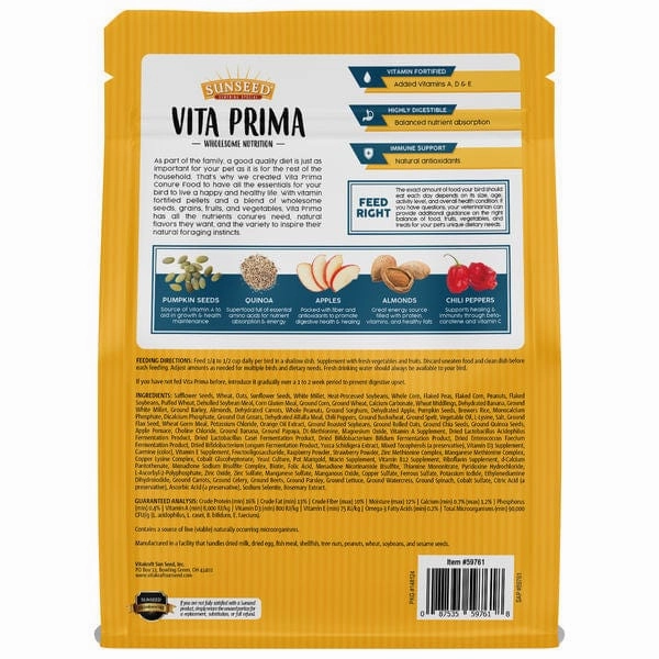 Sunseed Vita Prima Conure Food