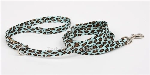 Susan Lanci Plain Ultrasuede Dog Leash in Many Colors