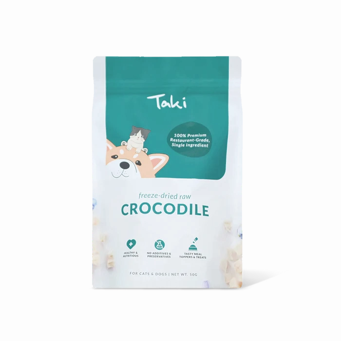 Taki Freeze Dried Treats for Dogs & Cats - Crocodile 50g