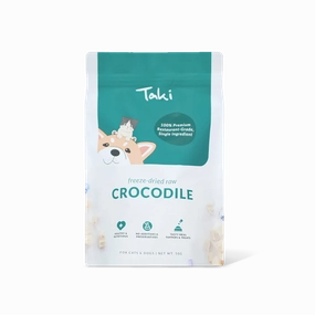 Taki Freeze Dried Treats for Dogs & Cats - Crocodile 50g