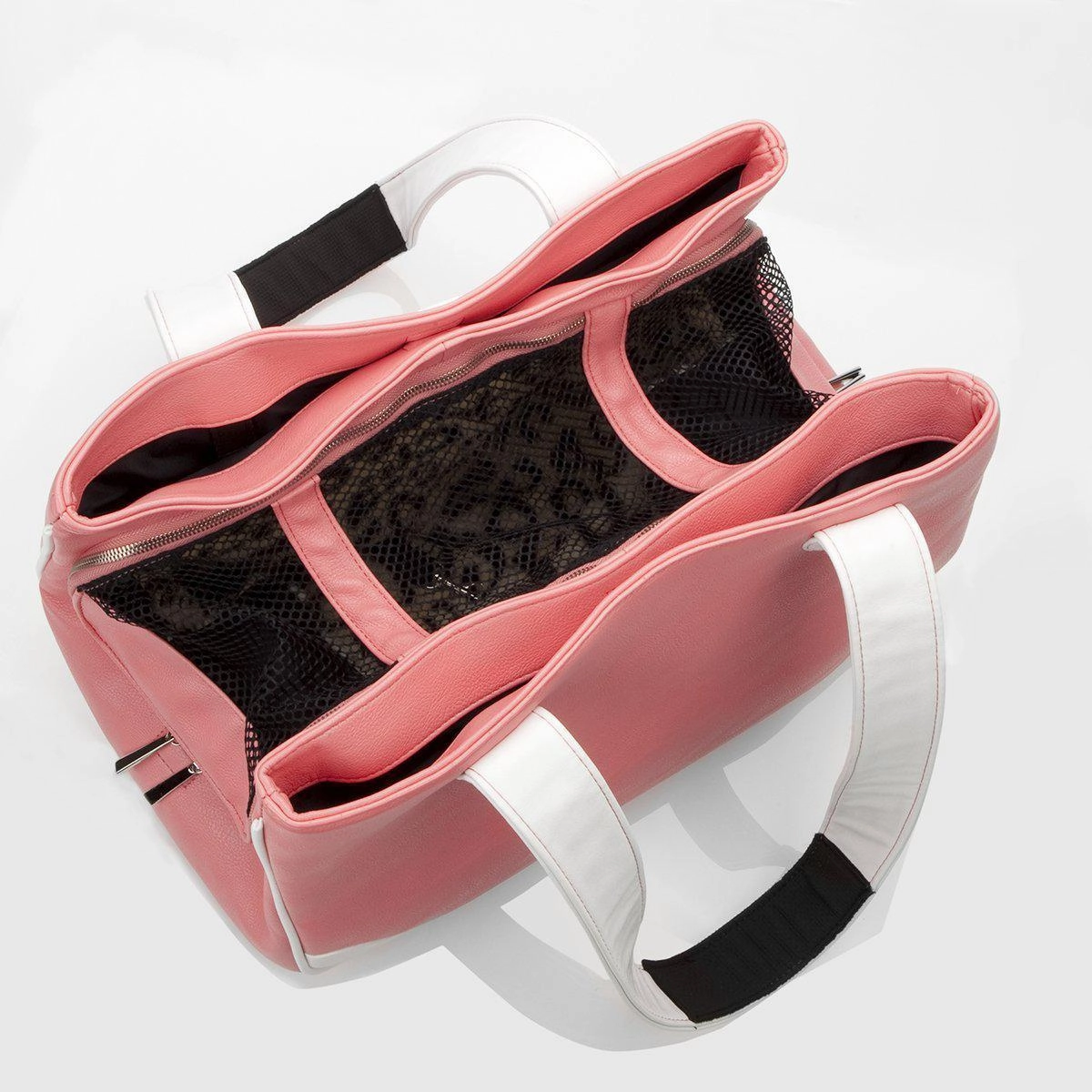 Te Quiero Chihuahua Rescue Me Tote Faux Leather Dog Carrier Pink