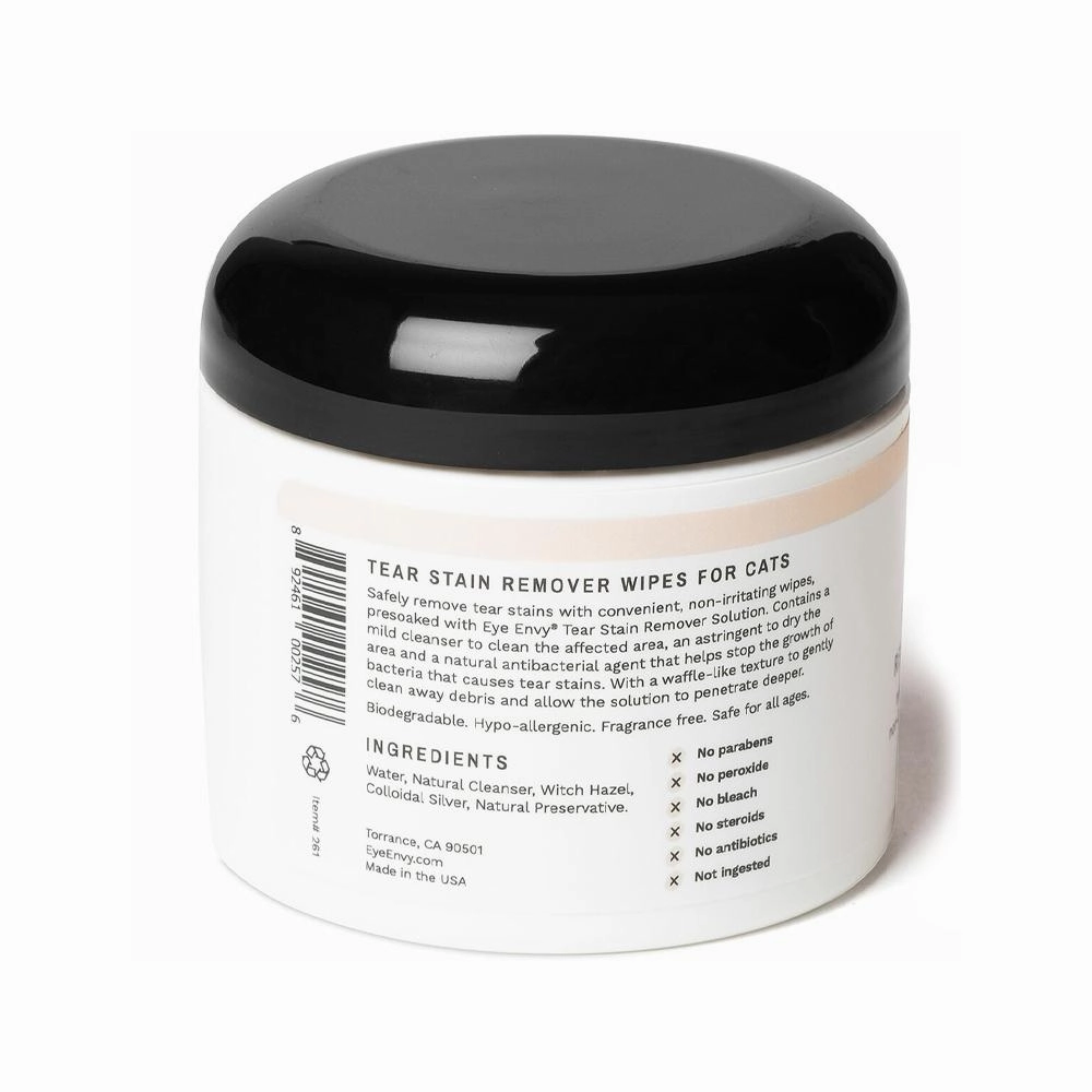 Tear Stain Remover Wipes for Cats