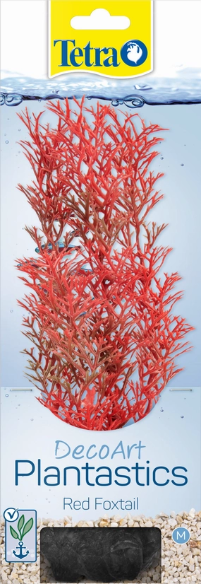 Tetra - Foxtail Red DecoArt Plant (Medium)